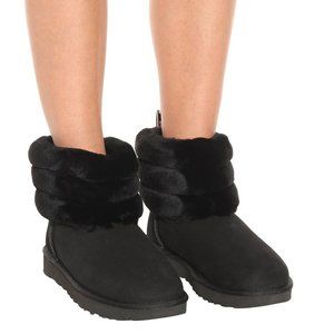 Black Quilted Ugg Boots 